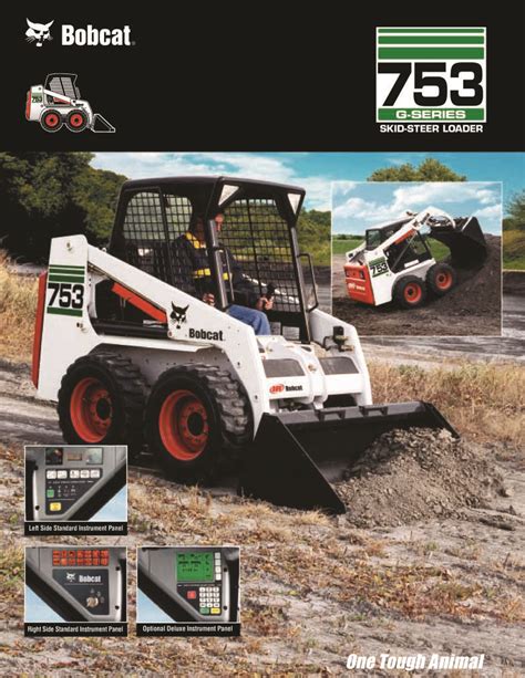 bobcat 753 skid steer specs|bobcat 753 specs pdf.